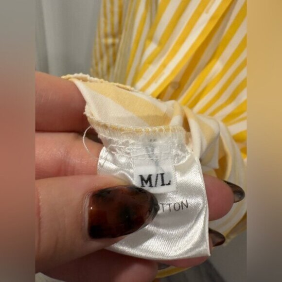 THE FRANKIE SHOPCala Striped Cotton-poplin Midi Shirt Dress - Picture 9 of 12